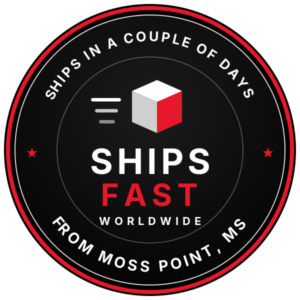 Ships fast from Moss Point, MS
