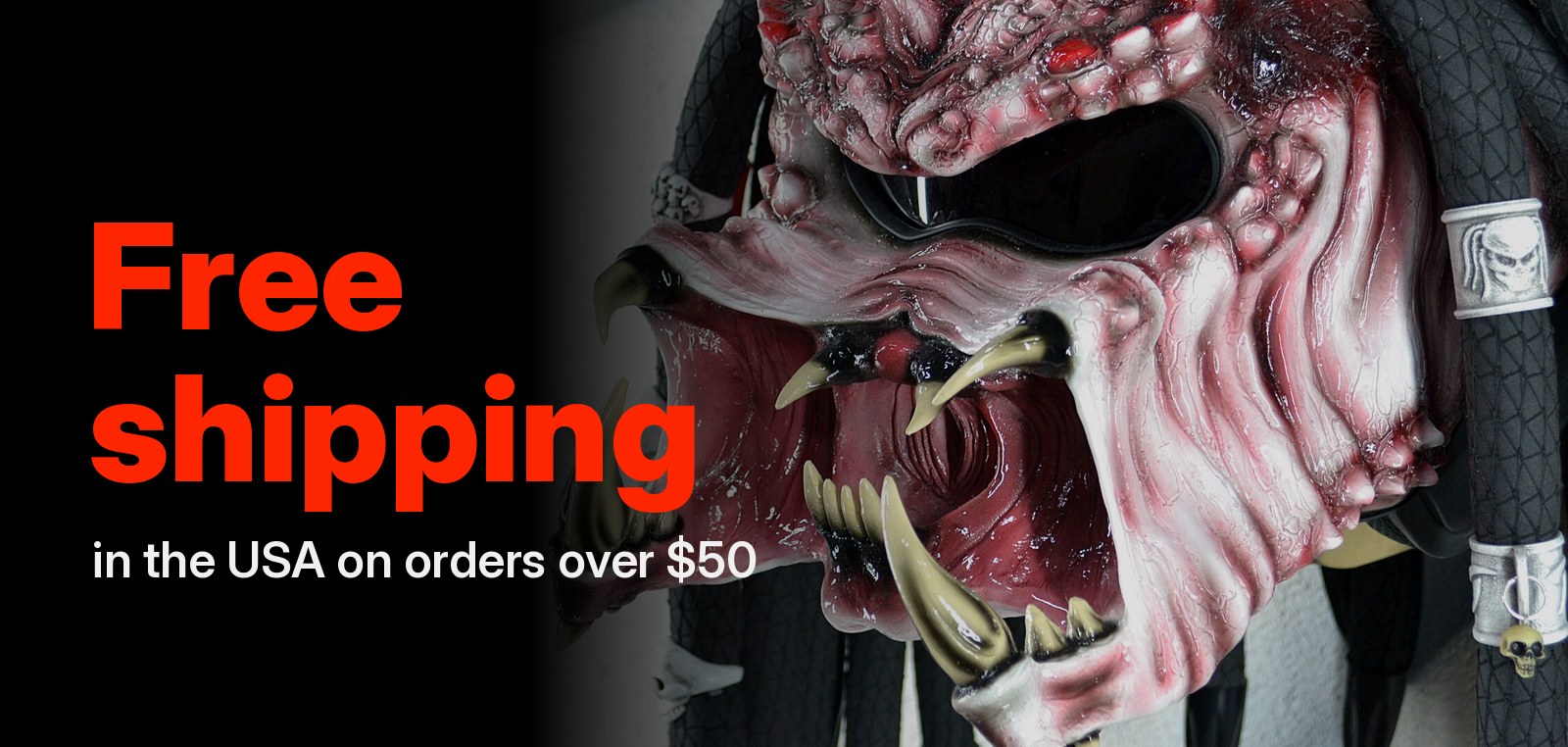 Free shipping in the USA on orders over $50