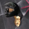 Piston wall mount helmet hanger, view 3 Piston wall mount helmet hanger, view 3