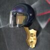 Piston wall mount helmet hanger, view 4 Piston wall mount helmet hanger, view 4