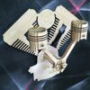 V-twin wall hanger for 2 helmets, view 1