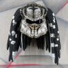 Predator motorcycle helmet, grey full color, standard dreads - view 2