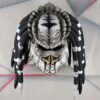 Predator motorcycle helmet, grey full color, standard dreads - view 4