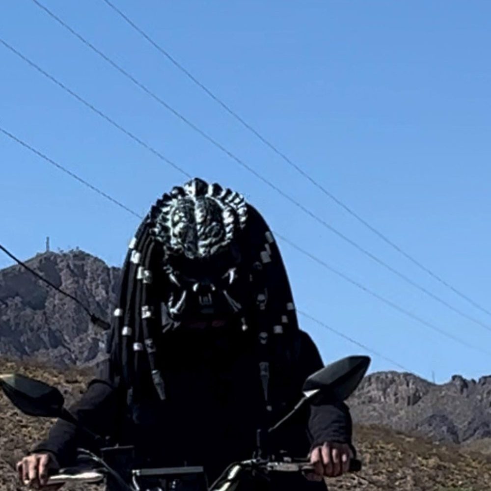 Customer photo of Predator motorcycle helmet