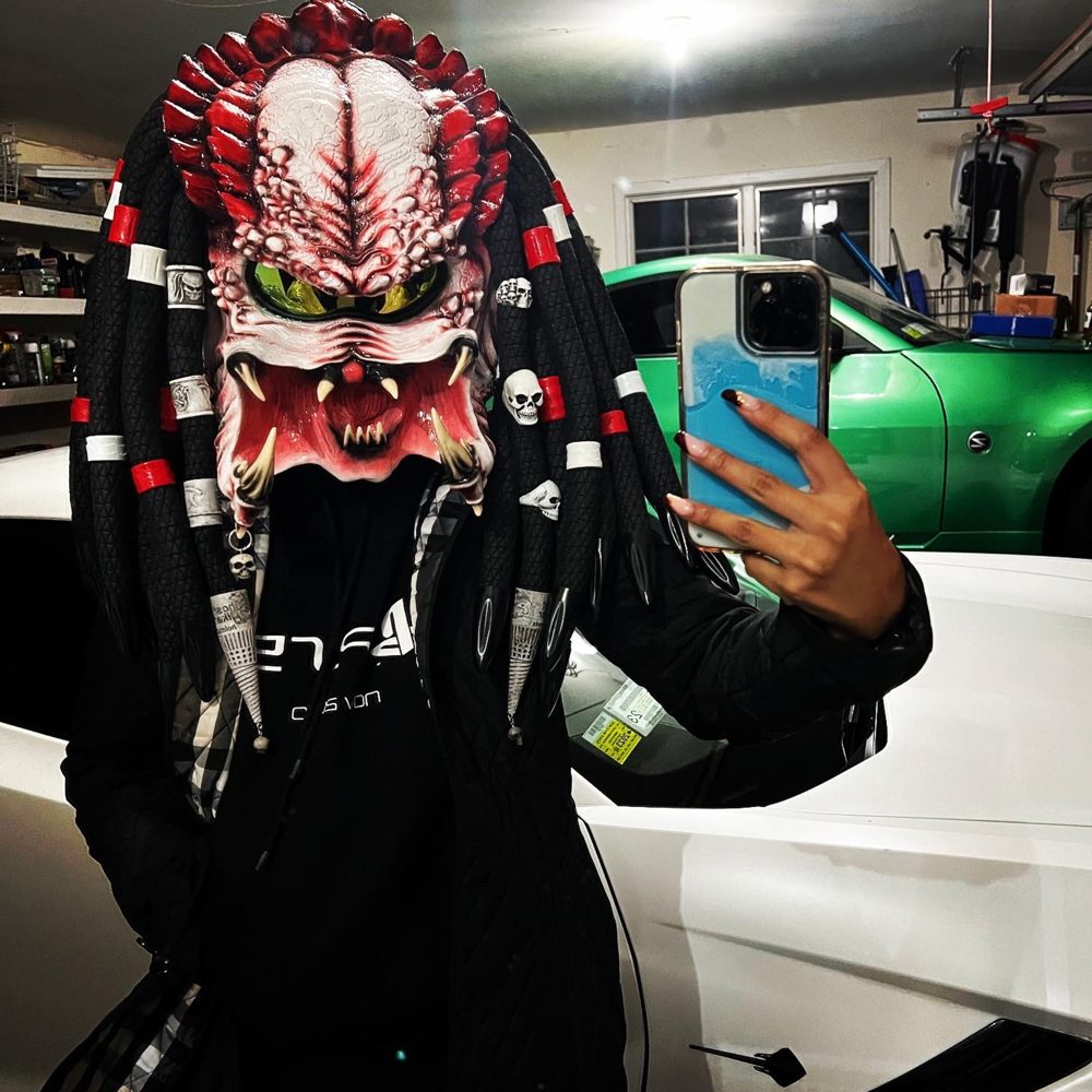 Customer photo of Predator motorcycle helmet