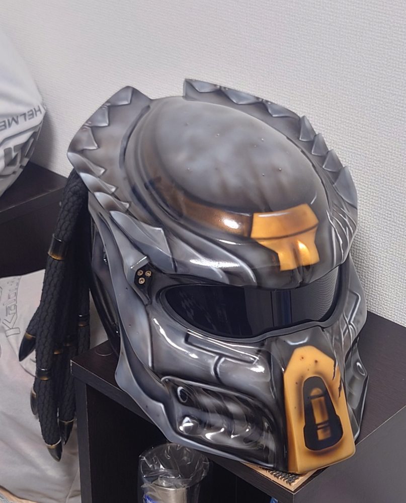 Customer photo of Predator motorcycle helmet